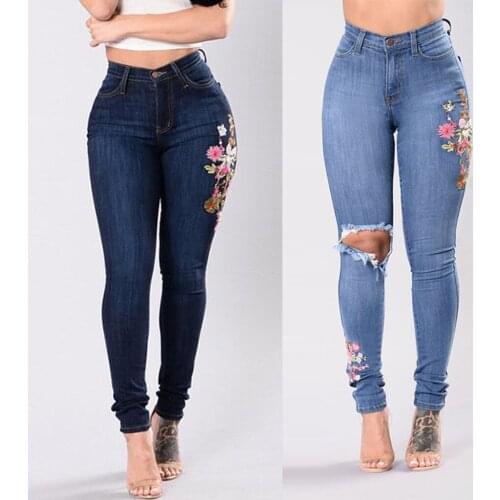 SAGACE 2021 new design pants, womens high waist button pocket embroidered jeans, summer new джинсы для девушек