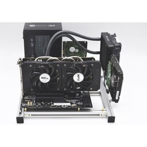 Computer Components Cases Towers ITX MATX ATX PC Test Bench Open Frame Case Aluminum Support Graphics Card HTPC Speaker Boxes