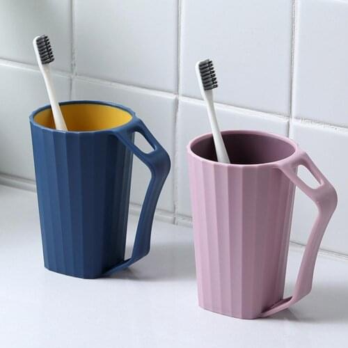 Toothbrush Holder Large Capacity Fall Resistance PP Bathroom Toothbrush Organizer for Bathroom