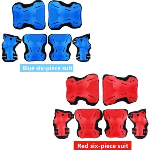 Childrens roller skating protective gear suit bicycle riding knee pads skateboard boy balance car anti-fall sport equipment