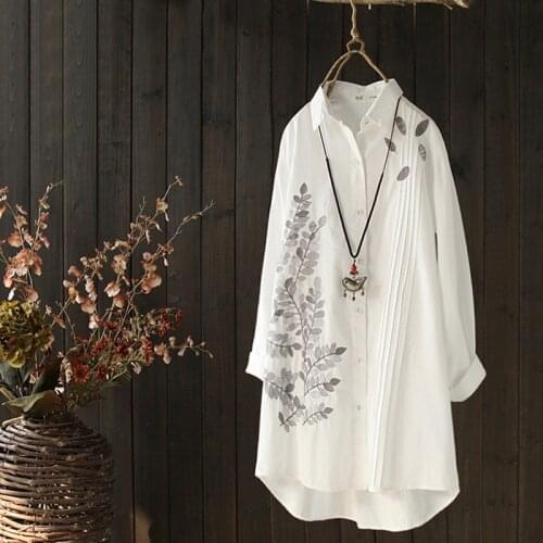 EASTQUEEN Blouses With Embroidery