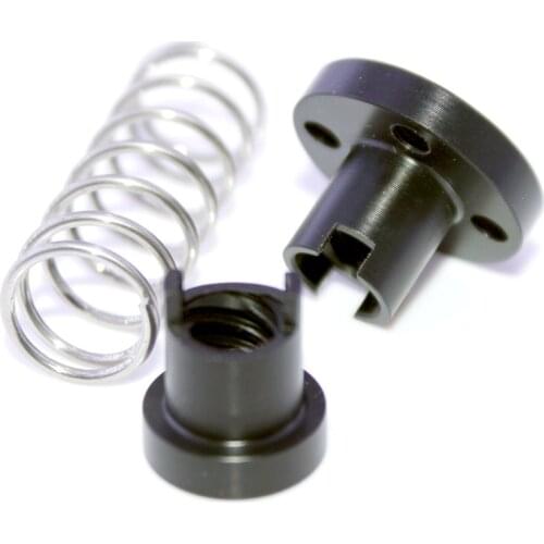 FOR 3D Printer Anti Backlash Nuts Acme Threaded Rod Eliminate Upgrade Ender3 Ender 3 T8 Lead Screw