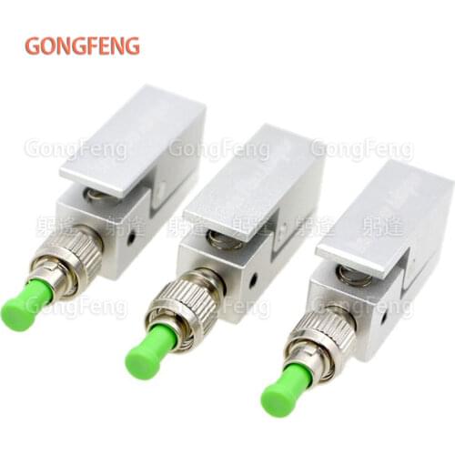 GONGFENG 10PCS New Fiber Optic Connector FC Square Bare Adapter Flange Temporary succeeded OTDR Test Coupler Special Wholesale