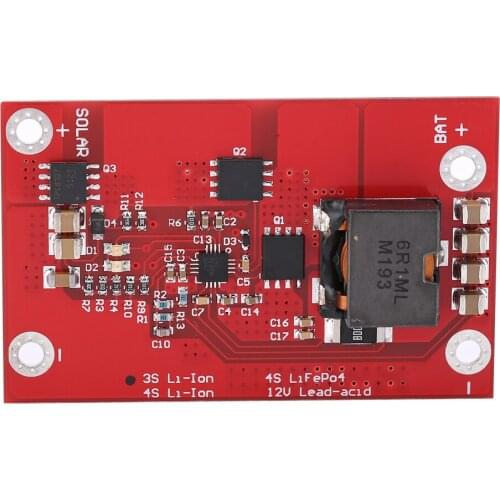 BQ24650 5A MPPT Solar Panel Controller 4S Lithium Battery Charging Board Battery Charging Management Solar Regulator