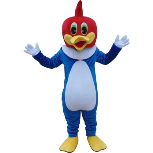 Woodpecker Mascot Bird Cosplay Costume Halloween Xmas Festival Party Dress-up Outfits Birthday Cartoon Character Mascot Fursuit