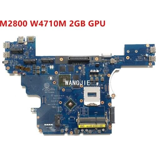For Dell Precision M2800 Laptop Motherboard CN-0PJWF2 0PJWF2 PJWF2 VALA0 LA-9413P With W4710M 2GB GPU 100% working