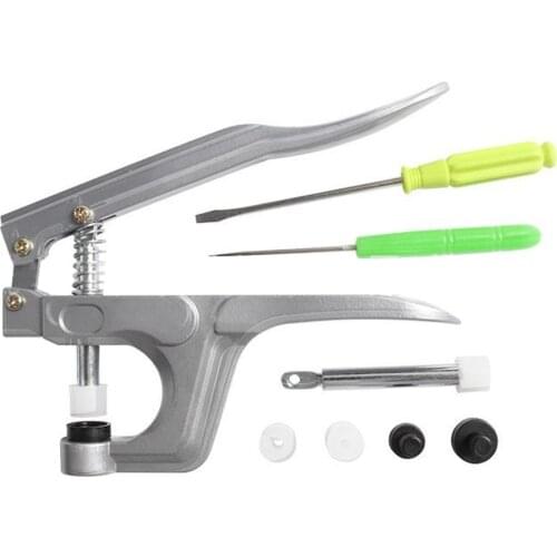 Metal Press Pliers Tools Used For T3 T5 T8 Kam Button Fastener Snap Pliers Hand-Pressing Machine Plastic Press Stud Cloth Diaper