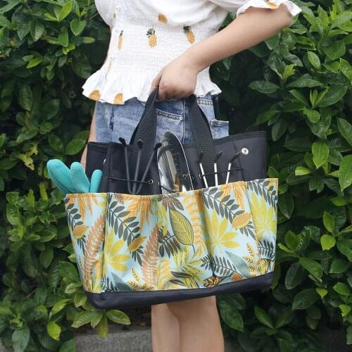 Multifunction Oxford Canvas Hand Tool Storage Carry Bags Portable Pliers Metal Tools Kit Parts Bicycle Car Hardware Organizer