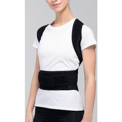 Adult back correction belt men and women posture correction fixed support steel plate posture correction kyphosis correction bel