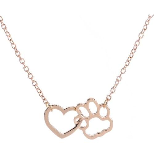 RONGQING 12pcs/lot Pet Animal Dog necklace accessories necklace pendant animal necklace fashion jewelry women man girls 2018 new