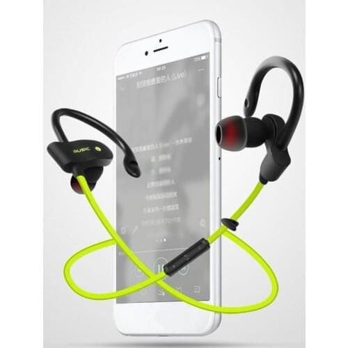 Sport Gym Bluetooth 4.1 Sweatproof Headset Stereo Earphone Wireless Bluetooth Earbuds for iPhone Samsung Huawei Universal Phones
