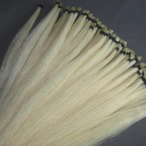 1 bunch of violin bow hair / viola bow hair / cello bow hair / natural Mongolian white horsetail hair 83-85cm