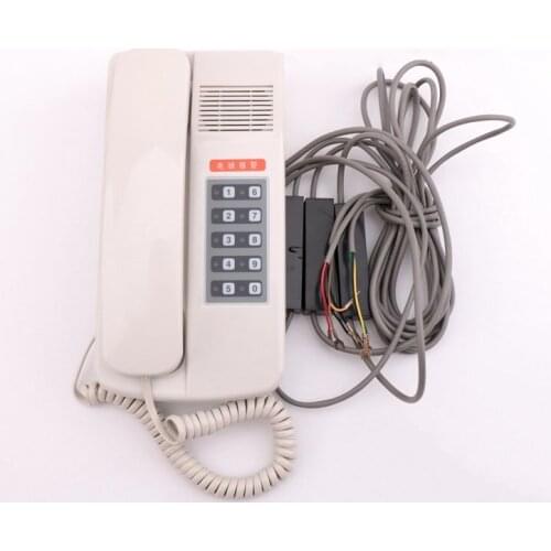 1pcs ZDH01-007-GG Elevator machine room telephone elevator accessories BQ2H68