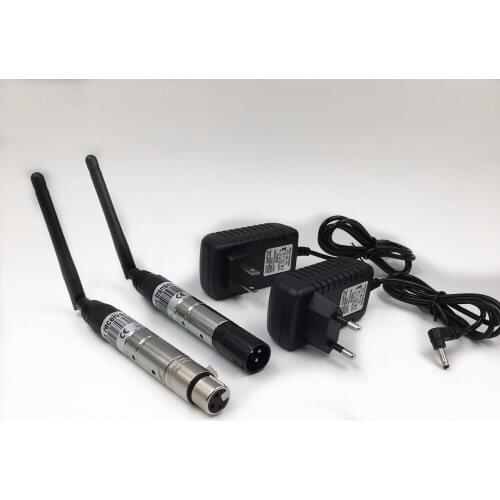 2.4G Dmx 512 Wireless Male Transmitter For Disco DJ Party LED Stage Light Antenna Dmx Female Receiver