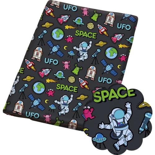 50*140CM Easter Day Polyester cotton Fabric Patchwor Printed for Tissue Kids Home Textile for Sewing Doll Dress Curtain