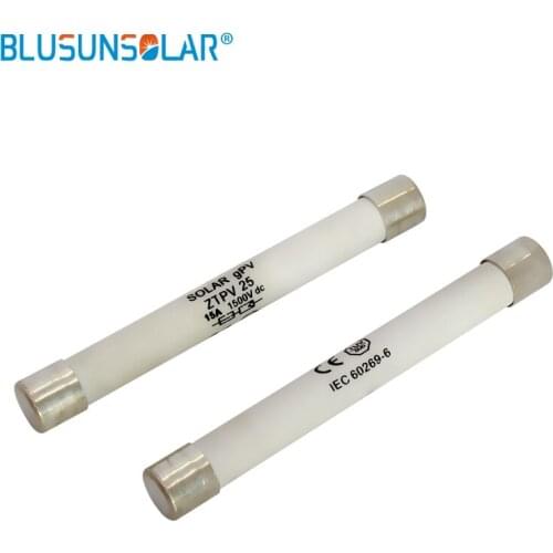 60pcs high voltage 1500V DC 10X85mm solar fuse for PV solar protection LJ0237