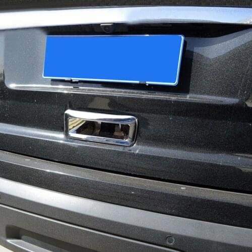 For Ford Explorer U502 2011-2019 Chrome Rear Door Tailgate Handle Bowl Decoration Sticker Cover Trim Car Styling
