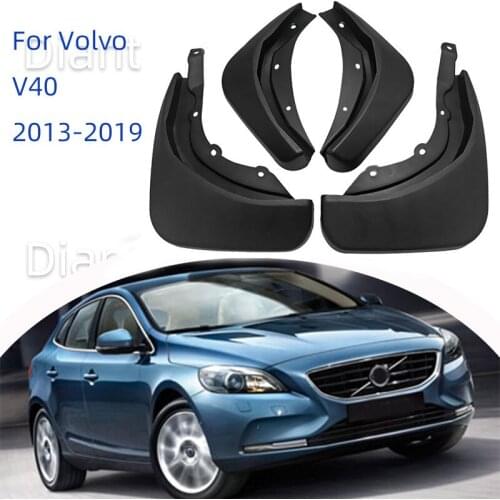 For Volvo V40 2013-2019 Car Mudguard Anti-splash Anti-Fouling Front Rear Fender Accessories
