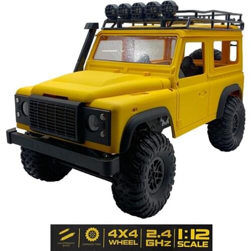 MN98 1:12 Scale 4WD MN Model RTR Version WPL RC Car 2.4G RC Rock Crawler Defender Pickup Remote Control Truck For Kid Gifts Toys