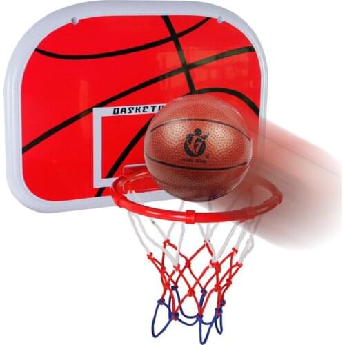 Indoor Outdoor Basketball Board Hoop Set Wall-Mount Basketball Box Mini Basketball Board For Game Children Kids