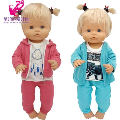 Reborn Baby Doll Clothes 35cm Pants for 38cm Nenuco Ropa Y Su Hermanita Doll Outfit