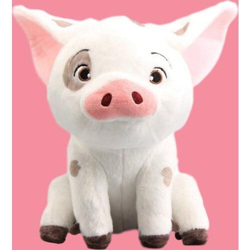 20cm Moana Pet Pig Pua Plush Toys Kawaii Pua Animal Stuffed Dolls Cute Cartoon Pig Plush Toy Children Birthday Christmas Gifts