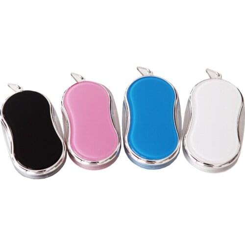 Portable Folding Magnifier Acrylic Lens 5X with LED Light with Chain Reading HD Handheld Magnifier