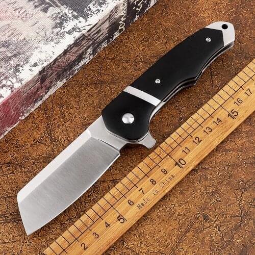 OEM 7270 folding knife 8CR13MOV blade steel + polymer handle outdoor camping hunting fruit survival EDC tool knife