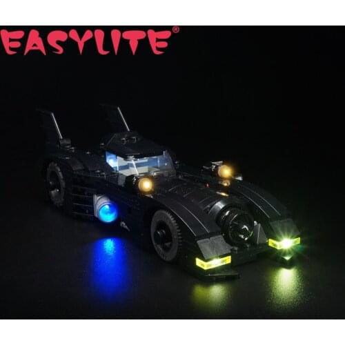 LED Light Set For 40433 1989 Batmobile Mini Version Car DIY Toys Blocks Bricks Only Lighting Kit Not Include Model