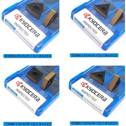 10PCS CNMG120404 CQ CA4225 100% Original High Quality CNC Lathe Tools Carbide Inserts External Turning Tools For Steel Parts