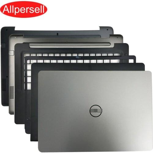 Laptop top cover bottom case for Dell Vostro 5481 V5481 screen back shell frame palm rest lower cover