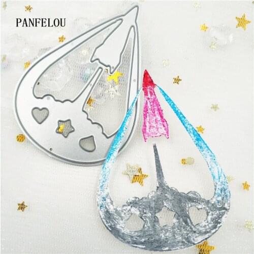 Water rocket Scrapbooking DIY Halloween Embossing mould card paper die stencils punch Metal cuts dies cutting