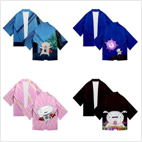 SUPER SHIRO 3D Printing Anime Japanese Kimono Haori Yukata Cosplay Women/Men Fashion Summer Casual Short Sleeve Streetwear Shirt