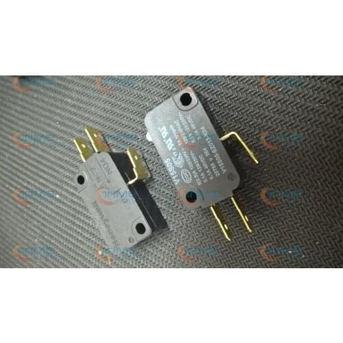 100pcs honeywell microswitch 3 terminals black microswitches for button Arcade Game Machine Parts cockatil cabinet accessories