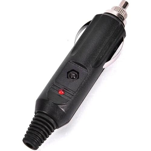 2Pcs 12V Universal Car Lighter Socket Plug Connector Power Adapter