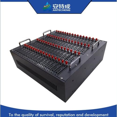 Antecheng hot selling 64 low cost gsm sms modem/ 64 port usb gsm modem pool