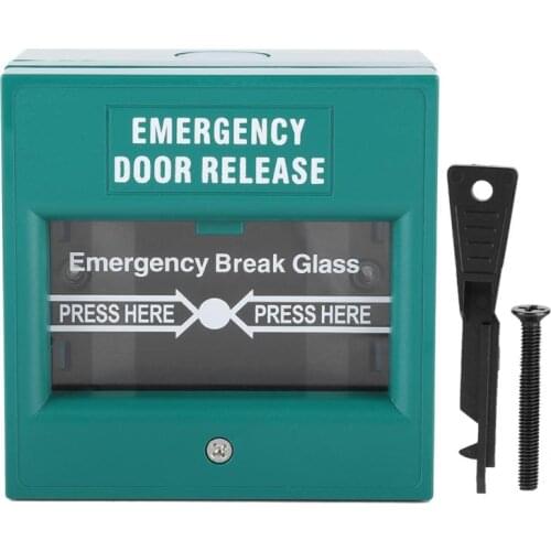 Emergency Button Exit Door Release Fire Alarm Button Home Security Door Break Switch Button high quality