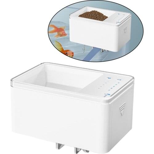Automatic Fish Feeder Timed Aquarium Pond Intelligent Food Dispenser 70ml Auto Feeding on Holidays