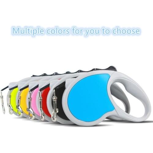 Pet Dog Automatic Retractable Fiber Leash Automatic Stretching Dog Hand Holding Rope Pet Supplies All Seasons