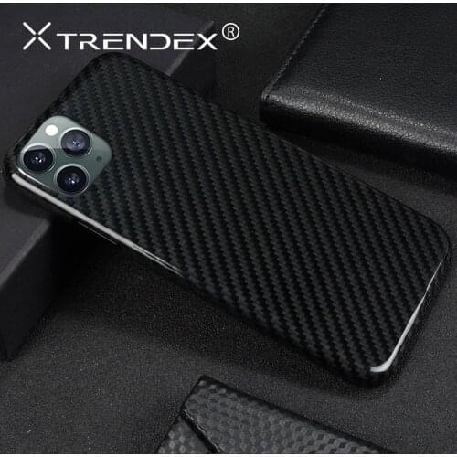 100% Real Carbon Fiber Case For iPhone 12 11 Pro Max XS Genuine Carbon Fiber Matte Glossy Full Coverage Hybrid Slim Case Cover