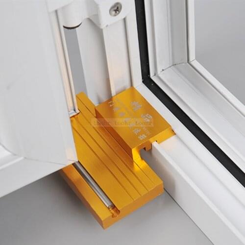 Door window installation tool artifact casement window installation locator aluminum alloy sash locator