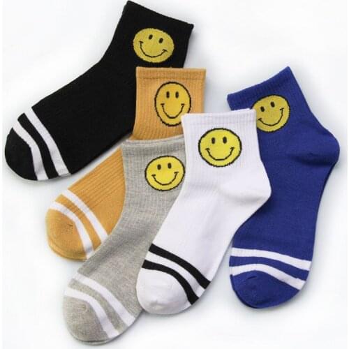 Korean Japanese Kawaii Smiley Funny Socks Funny Socks Fashion Socks Classic Socks