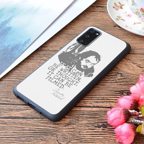 For Samsung Galaxy Stanley Kubrick Quote Print Soft Matt Phone Case