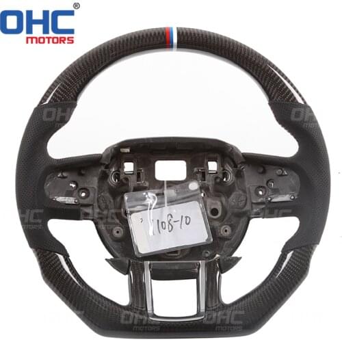 100% Real Carbon Fiber Steering Wheel compatible for Range Rover Discovery Sport SVR Sport Evoque Defender