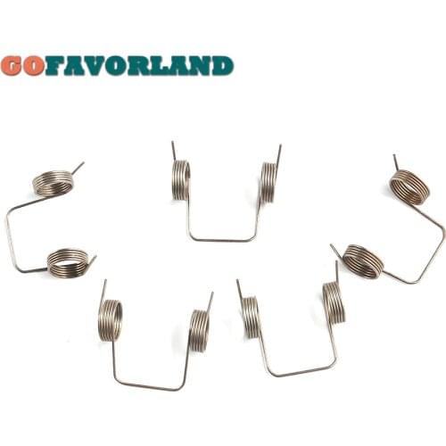 5X Front Bumper Headlight Washer Lever Spring 51117202885 For BMW 5 6 7 Series F07 2008-2013 F10 2012-2016 F12 2009-2015 F13 F04