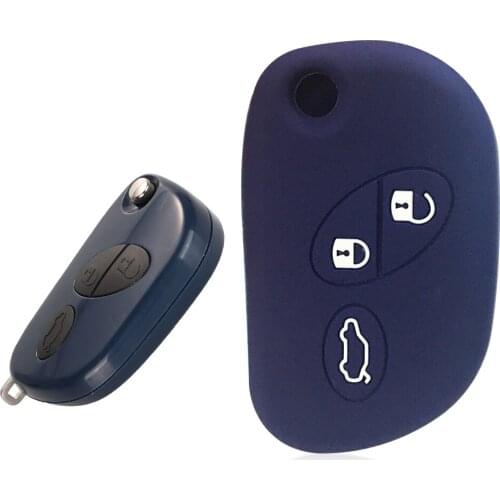 Silica Gel Car Key Cover Case for Maserati Quattroporte Ghibli Levante GranTurismo GranCabrio Flip Key Case for Keychain Alarm