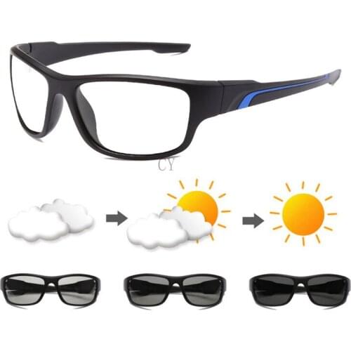 Sports Photochromism Reading Glasses men square Progressive Multifocal Glasses Frame Women Near Far Sight Diopter Eyewear FML