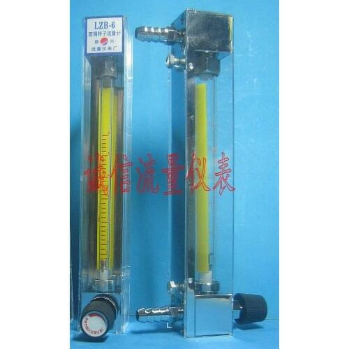 Yuyao Zhenxing LZB-4/LZB-6/LZB-10 glass rotor conventional flow meter flow meter gas