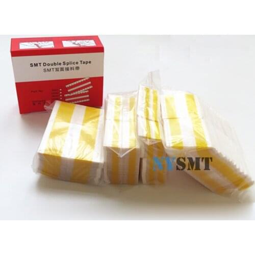 Yellow SMT Double Face Splice Tape 8mm 12mm 16mm 24mm Rectangular Film Joining Splicing Tape