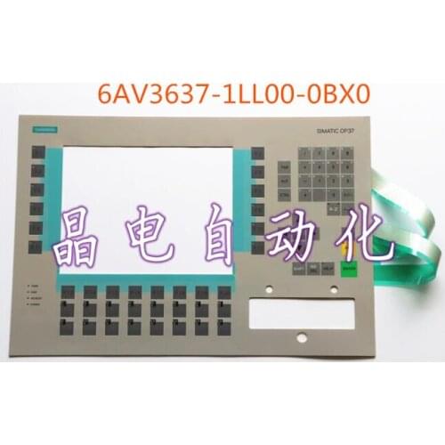 1pcs New OP37 6AV3637-1LL00-0BX0 6AV3 637-1LL00-0BX0 / OP37 6AV3637-1LL00-0BX1 6AV3 637-1LL00-0BX1 Membrane Keypad